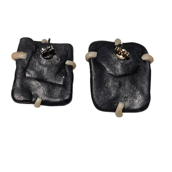 Handmade Gift Wrapped Chocolates Icing Bow Earrings Fashion Jewelry Women - Picture 2 of 3